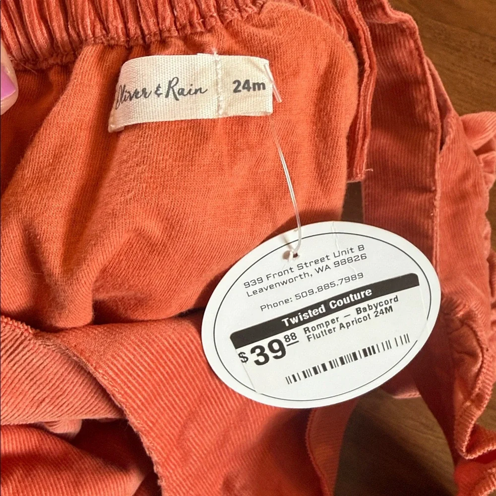 Pink Ruffled Baby Romper - Picture 3 of 3